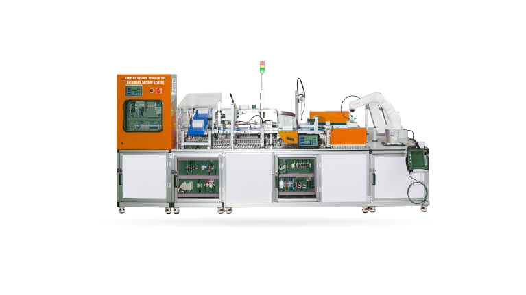 Logistics System Training With Robot