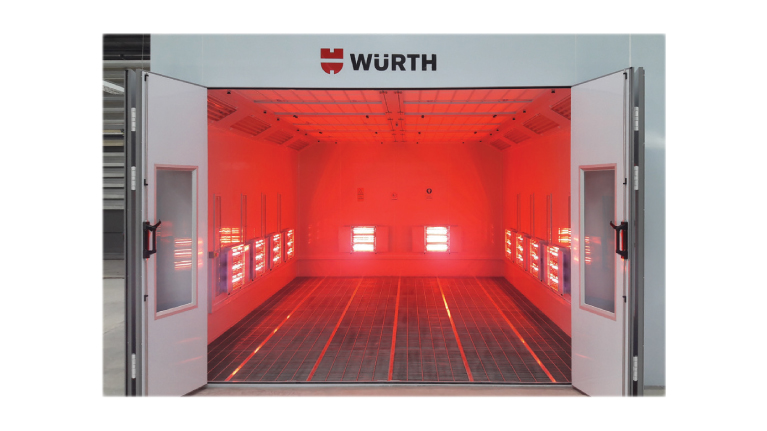 Infrared (Electric) Paint Booth With Water Base System